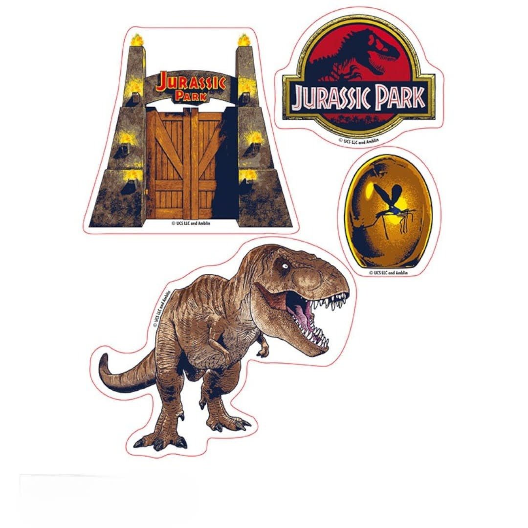 JURASSIC PARK - Stickers - 16x11cm/ 2 sheets - Dinosaurs - Fans Geek Store