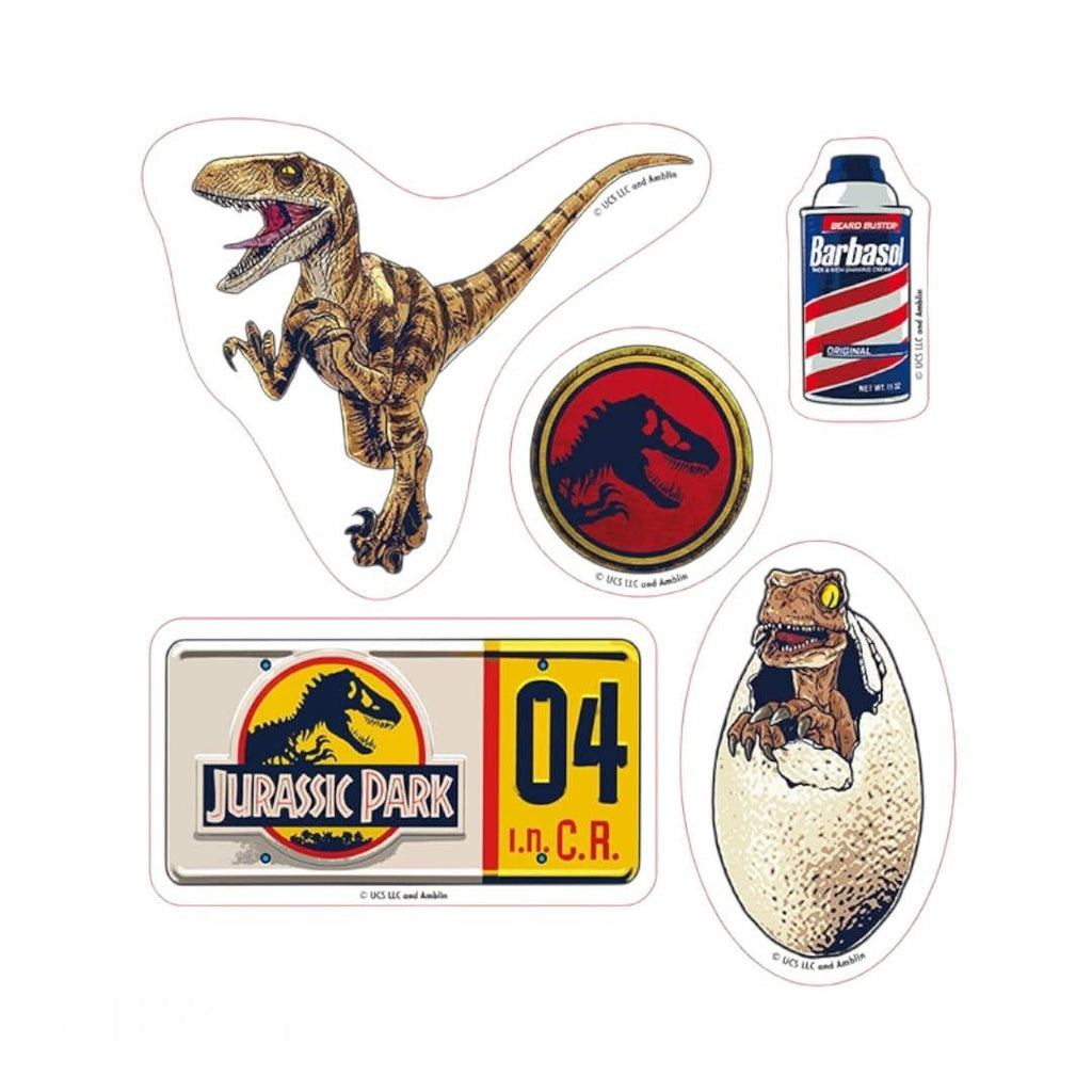 JURASSIC PARK - Stickers - 16x11cm/ 2 sheets - Dinosaurs - Fans Geek Store