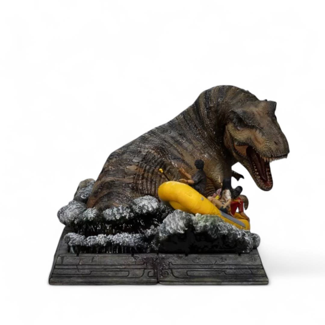 Jurassic World: Rebirth Demi Art Scale Statue 1/20 T - Rex River Attack - Fans Geek Store