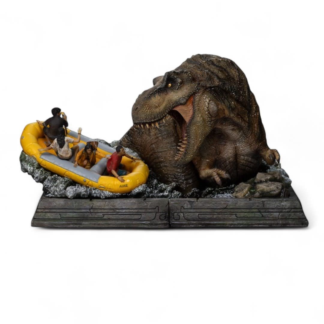 Jurassic World: Rebirth Demi Art Scale Statue 1/20 T - Rex River Attack - Fans Geek Store