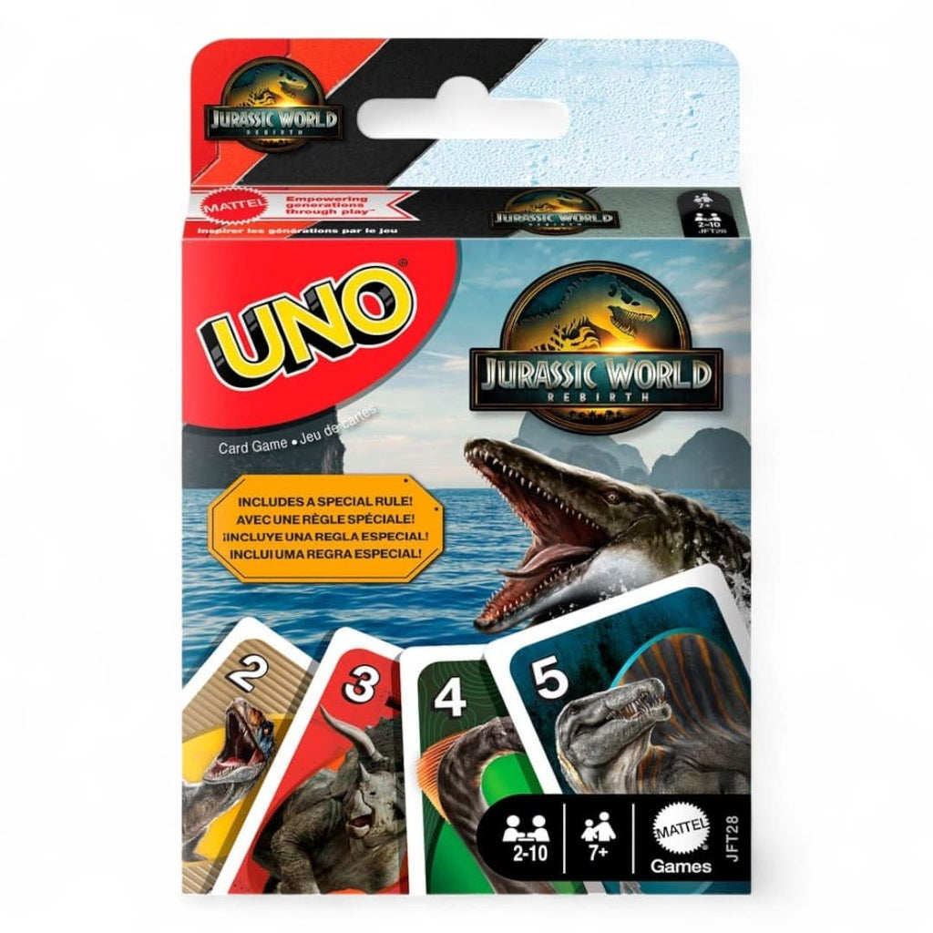 Jurassic World Rebirth UNO Card Game - Fans Geek Store