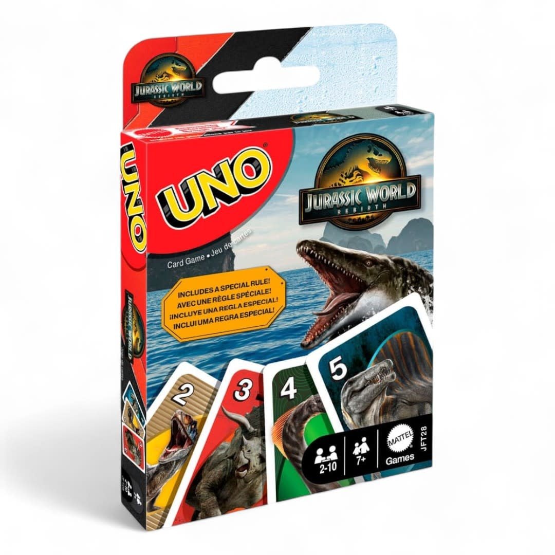 Jurassic World Rebirth UNO Card Game - Fans Geek Store