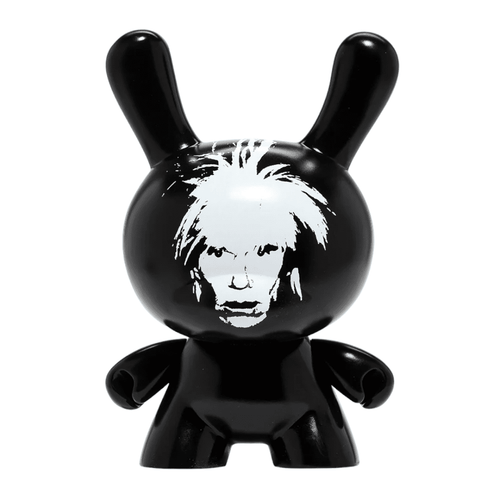 Andy Warhol: Fright Wig Self - Portrait Monochrome Edition 8 inch Dunny - Fans Geek Store