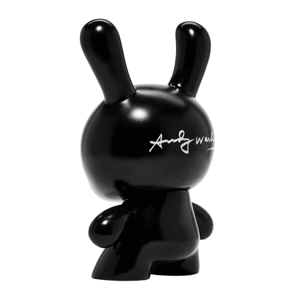 Andy Warhol: Fright Wig Self - Portrait Monochrome Edition 8 inch Dunny - Fans Geek Store