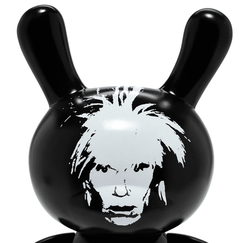 Andy Warhol: Fright Wig Self - Portrait Monochrome Edition 8 inch Dunny - Fans Geek Store