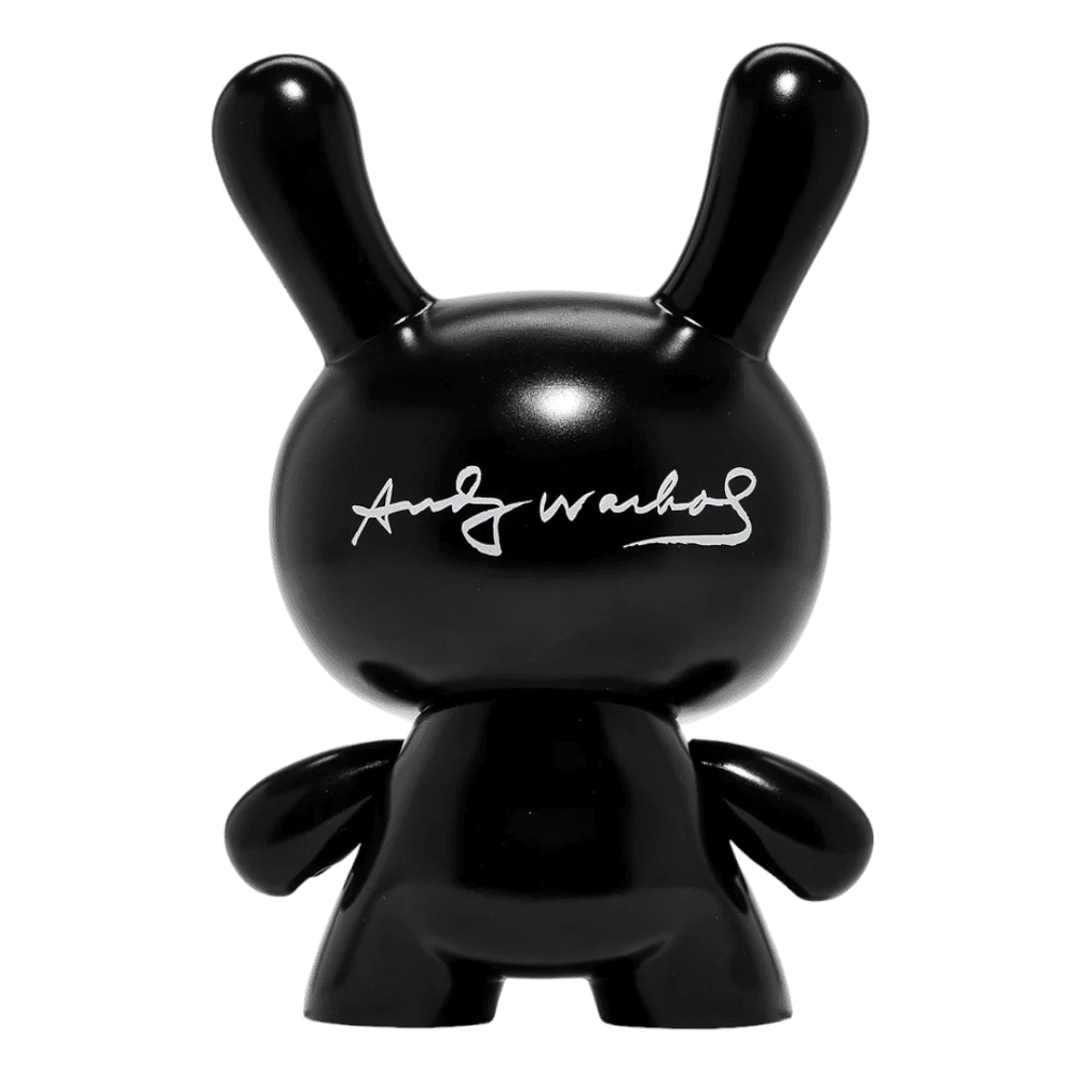 Andy Warhol: Fright Wig Self - Portrait Monochrome Edition 8 inch Dunny - Fans Geek Store