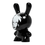Andy Warhol: Fright Wig Self - Portrait Monochrome Edition 8 inch Dunny - Fans Geek Store