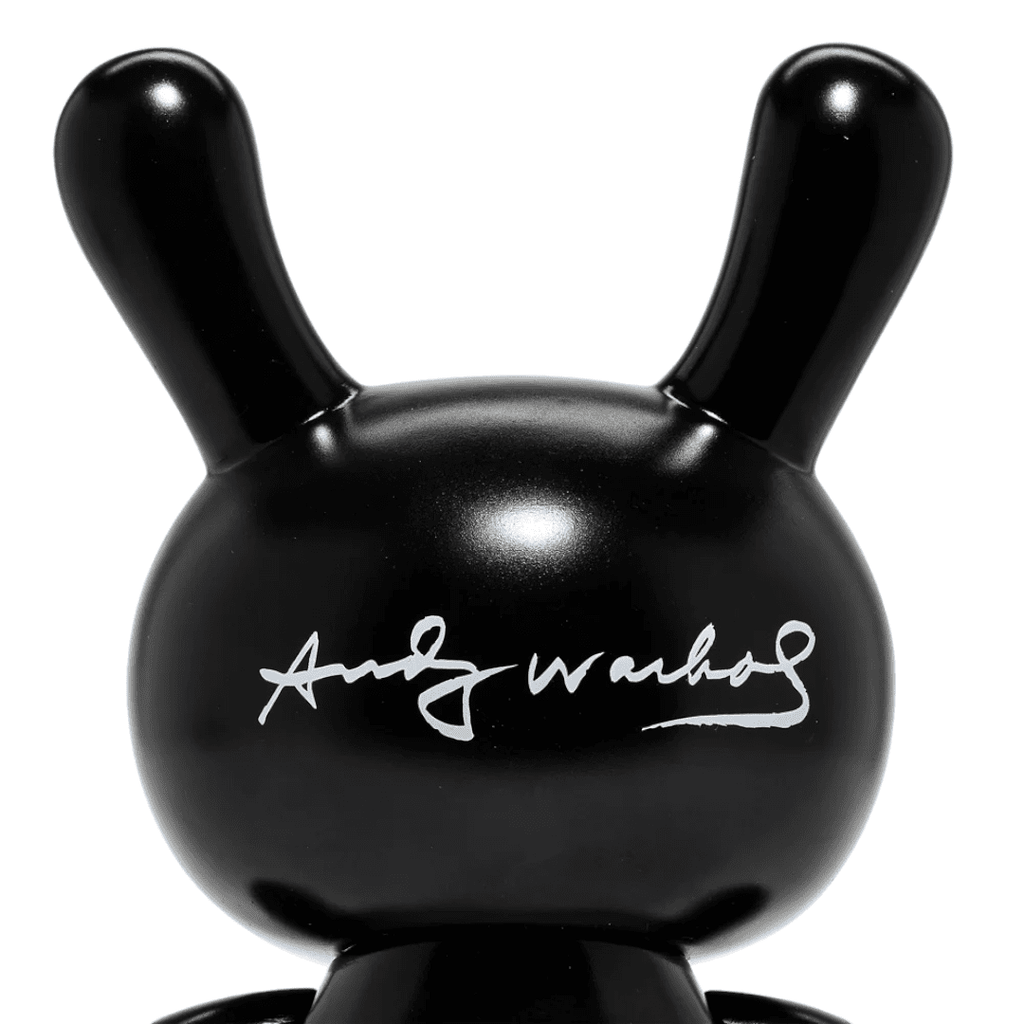 Andy Warhol: Fright Wig Self - Portrait Monochrome Edition 8 inch Dunny - Fans Geek Store
