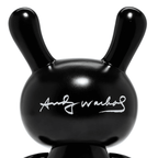 Andy Warhol: Fright Wig Self - Portrait Monochrome Edition 8 inch Dunny - Fans Geek Store