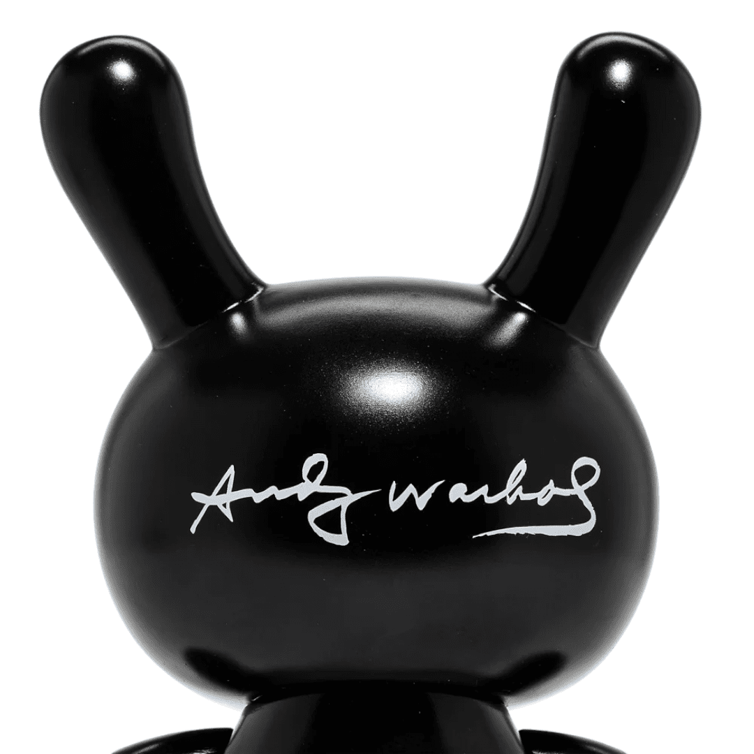Andy Warhol: Fright Wig Self - Portrait Monochrome Edition 8 inch Dunny - Fans Geek Store