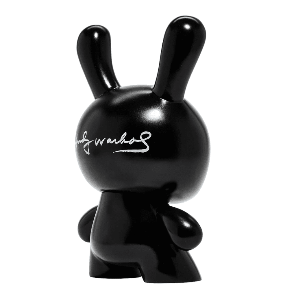 Andy Warhol: Fright Wig Self - Portrait Monochrome Edition 8 inch Dunny - Fans Geek Store