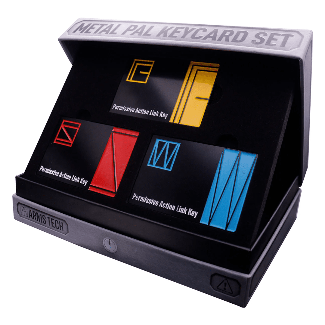 Metal Gear Solid Limited Edition Set of 3 key cards - Fans Geek Store