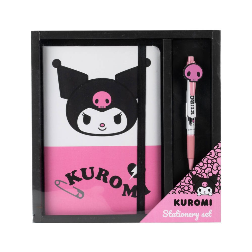 Kuromi Notitieboek met Pen | Sanrio Cadeauset - Fans Geek Storeproduct_typeheo