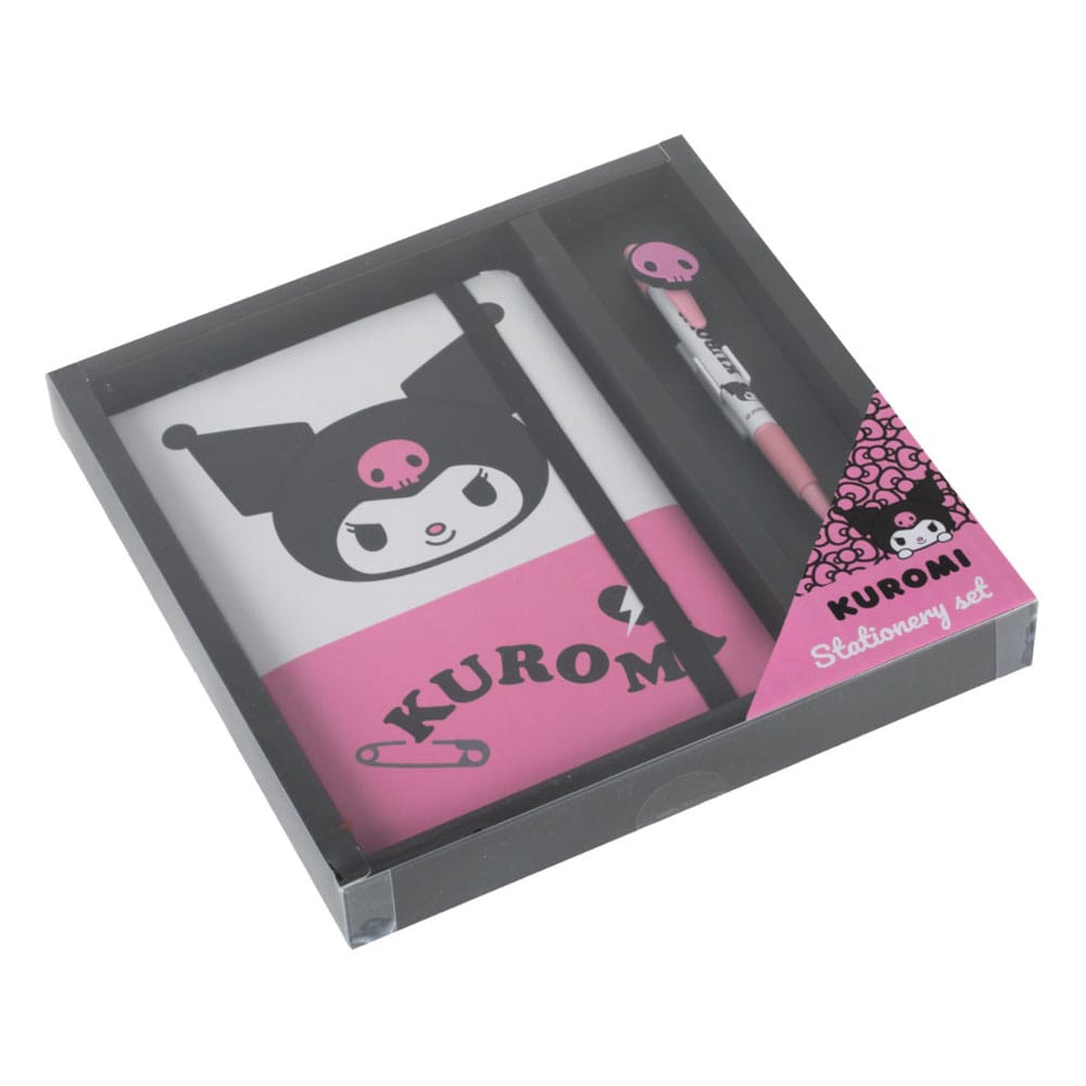 Kuromi Notitieboek met Pen | Sanrio Cadeauset - Fans Geek Storeproduct_typeheo