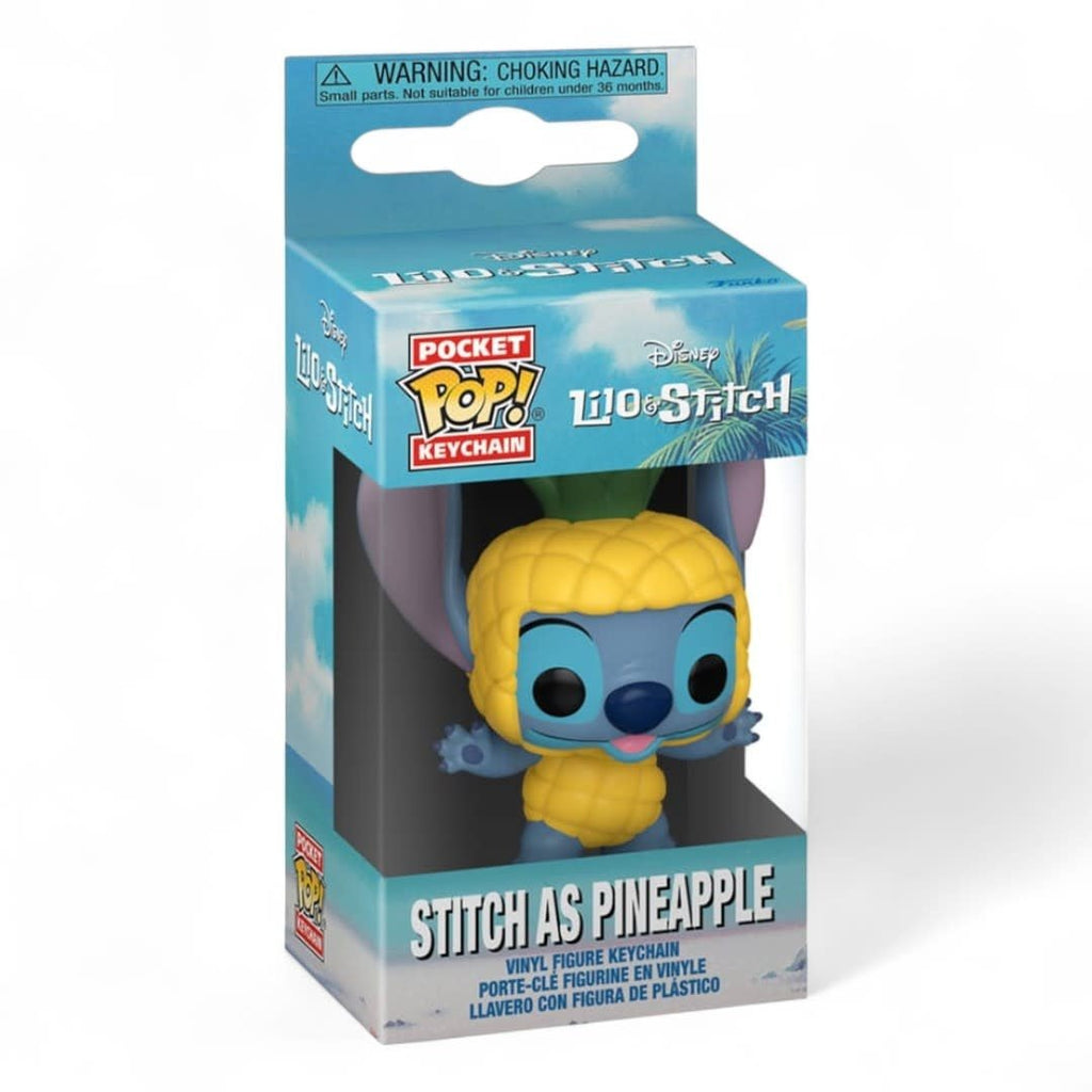 Lilo & Stitch Pocket POP! Vinyl Keychains 4 cm Stitch as Pineapple - Fans Geek Store