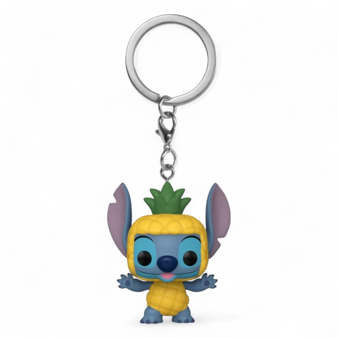Lilo & Stitch Pocket POP! Vinyl Keychains 4 cm Stitch as Pineapple - Fans Geek Store