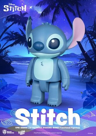 Lilo & Stitch Syaking Bang Vinyl Bank Stitch 30 cm - Fans Geek Storeproduct_typeBeast Kingdom