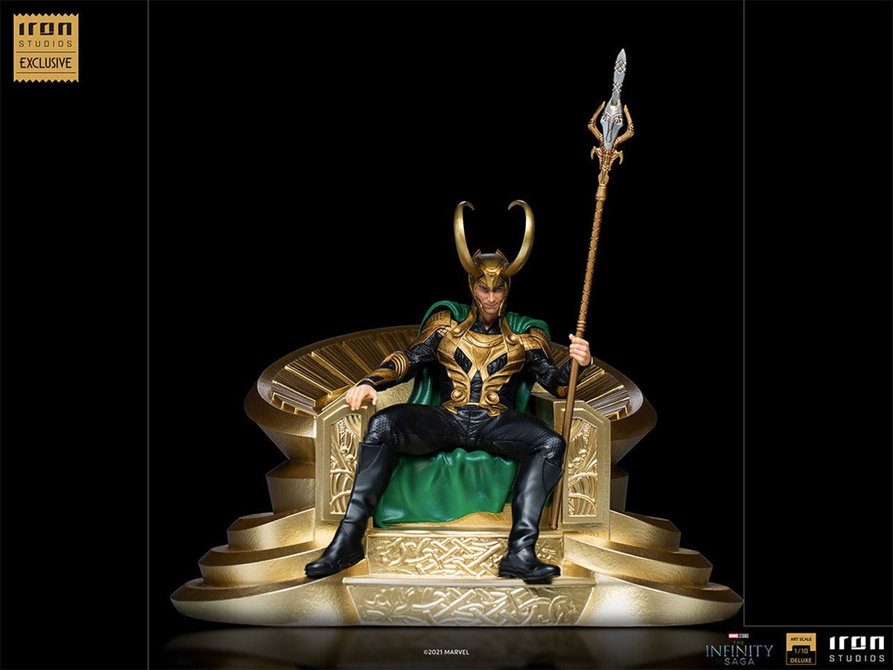 Marvel: Infinity Saga - Loki 1:10 Scale Statue - Event Exclusive - Fans Geek Store