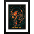LORD OF THE RINGS - Framed print "You shall not pass" - Fans Geek Store