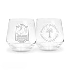 Lord of the Rings Glazenset Prancing Pony & Gondor 30cl (2 stuks) - Fans Geek Storeproduct_typeAbysse Corp