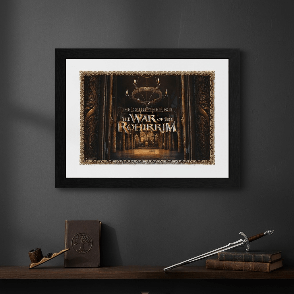 Lord of the Rings Ingelijste Poster Throne - Fans Geek Storeproduct_typeGB eye