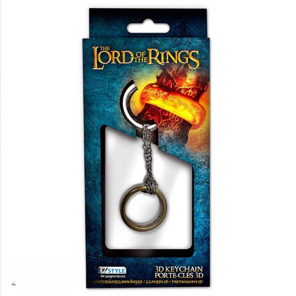 LORD OF THE RINGS - Keychain 3D Ring - Fans Geek Store