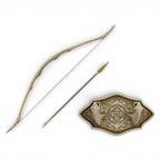 Lord of the Rings - Legolas Lothlorien Bow with arrow and wall display - Fans Geek Store