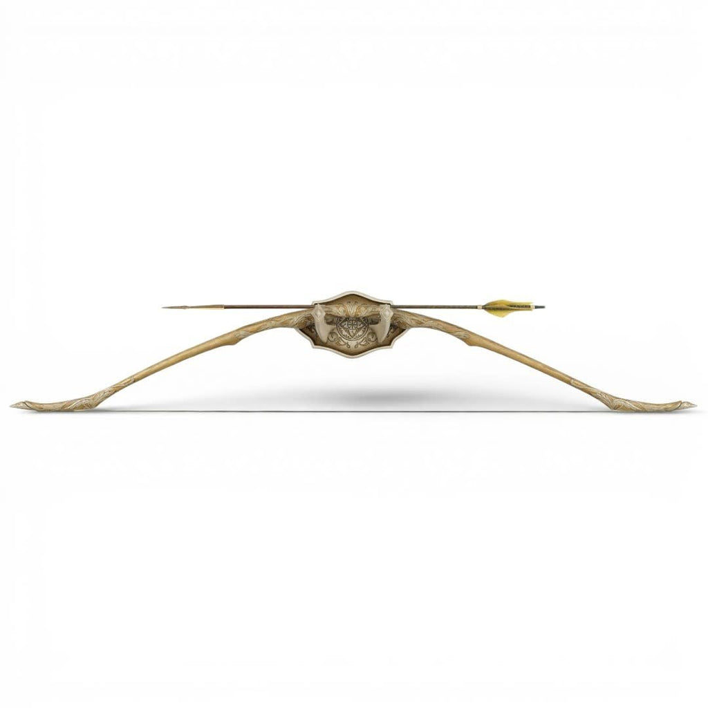 Lord of the Rings - Legolas Lothlorien Bow with arrow and wall display - Fans Geek Store