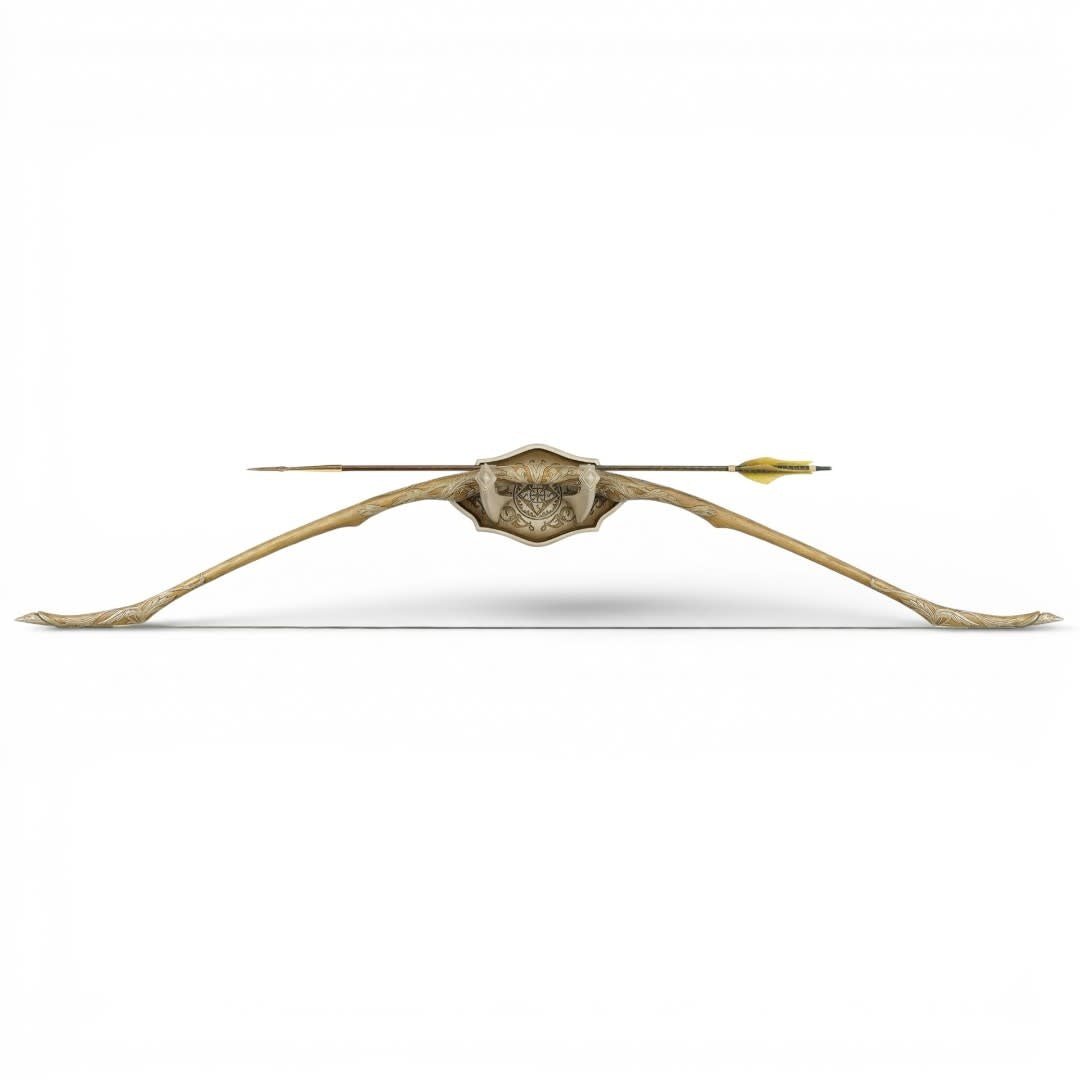 Lord of the Rings - Legolas Lothlorien Bow with arrow and wall display - Fans Geek Store