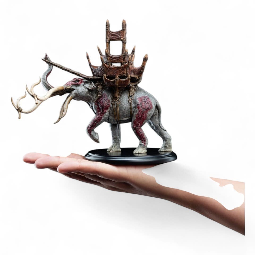 Lord of the Rings Mini Statue Mumak in Battle - Fans Geek Store