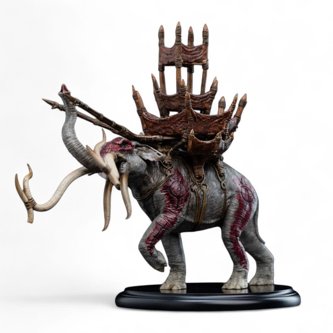 Lord of the Rings Mini Statue Mumak in Battle - Fans Geek Store