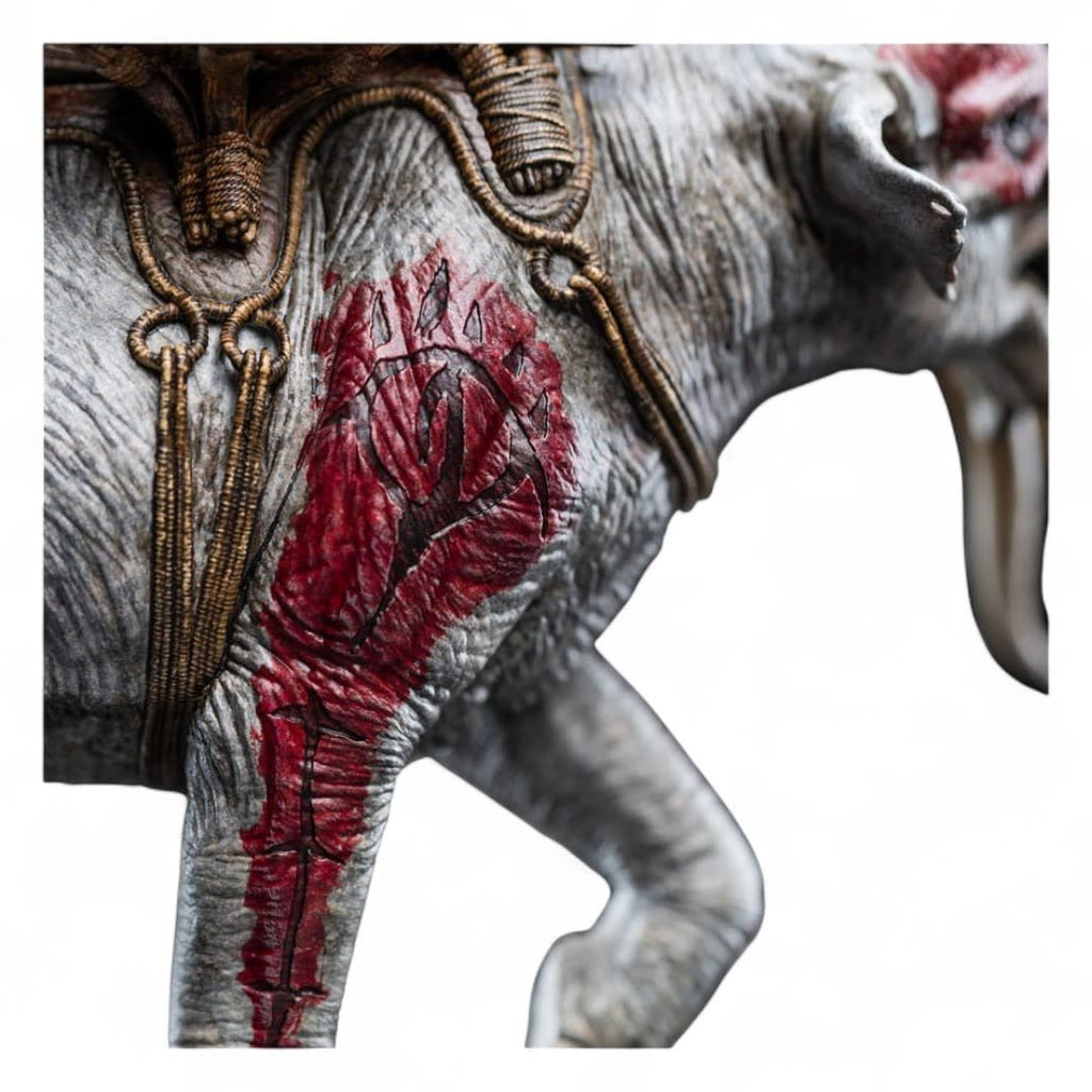 Lord of the Rings Mini Statue Mumak in Battle - Fans Geek Store