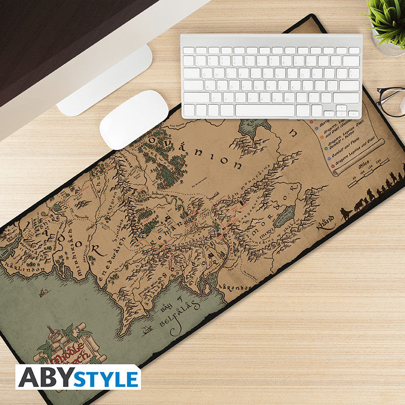 Lord of the Rings Muismat Fellowship Travels ABYstyle 90x40cm