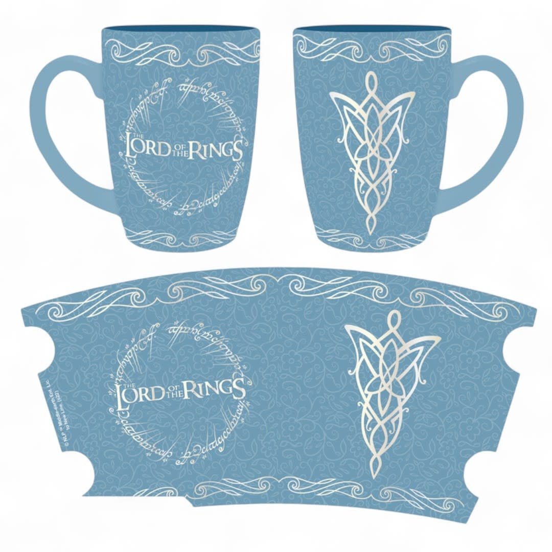LORD OF THE RINGS - Mug - 400 ml - Elven - Fans Geek Store