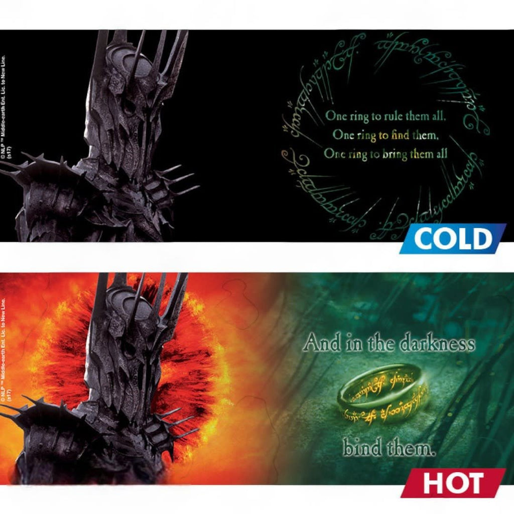 LORD OF THE RINGS - Mug Heat Change - 460 ml - Sauron - cardboard - Fans Geek Store
