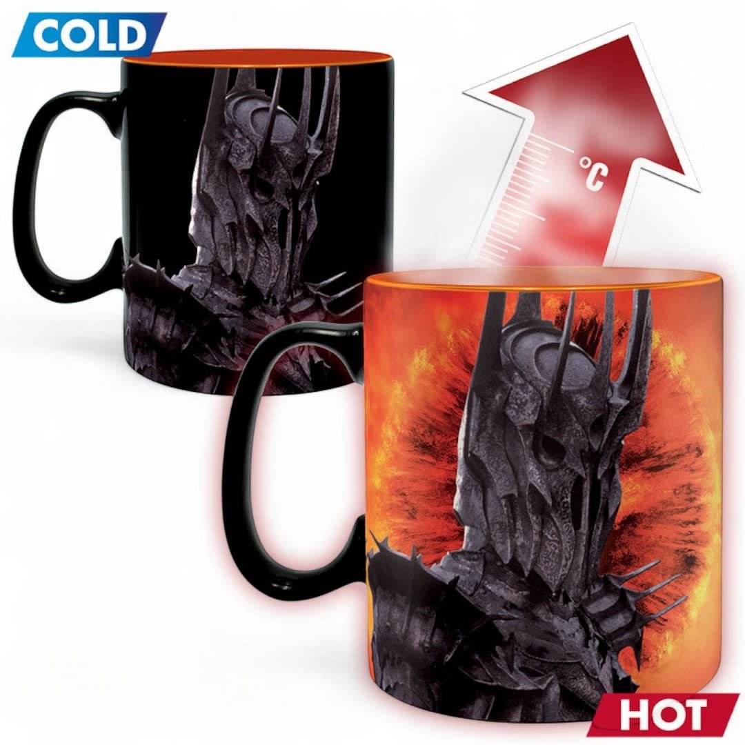 LORD OF THE RINGS - Mug Heat Change - 460 ml - Sauron - cardboard - Fans Geek Store