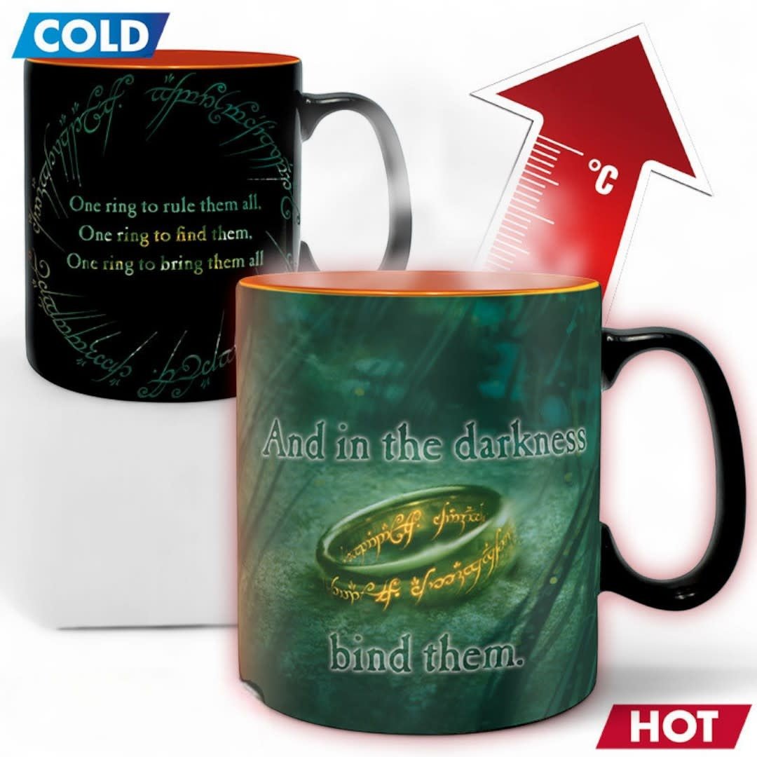 LORD OF THE RINGS - Mug Heat Change - 460 ml - Sauron - cardboard - Fans Geek Store