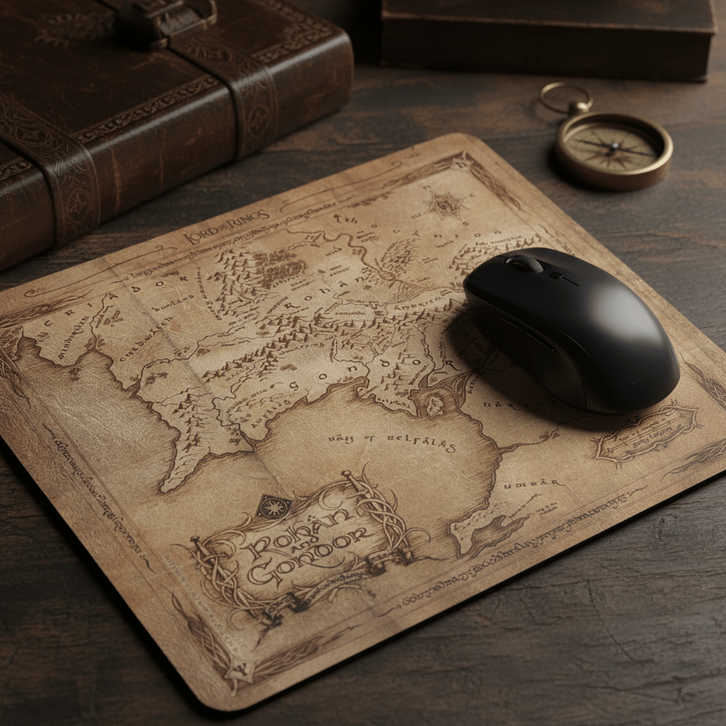 Lord of the Rings muismat Rohan en Gondor kaart - Fans Geek Storeproduct_typeAbysse Corp