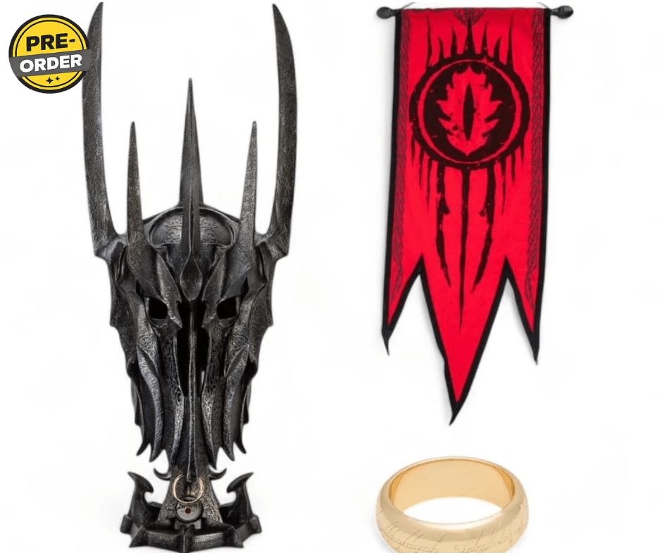 Lord of the Rings Museum Collection Replica 1/1 War Helm of Sauron 76 cm - Fans Geek Storeproduct_typeUnited Cutlery