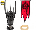 Lord of the Rings Museum Collection Replica 1/1 War Helm of Sauron 76 cm - Fans Geek Storeproduct_typeUnited Cutlery