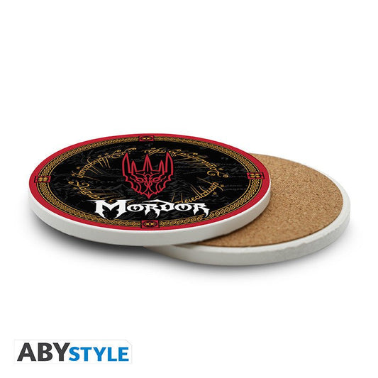 Lord of the Rings Onderzetter Keramiek - Mordor 10cm - Fans Geek Storeproduct_typeABYstyle