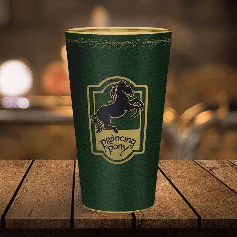 Lord of the Rings Prancing Pony glas 400 ml - Fans Geek Storeproduct_typeABYstyle