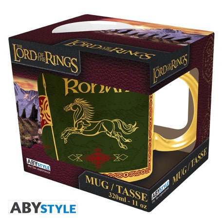 Lord of the Rings Rohan Mok - Keramiek Gouden Finish 320ml - Fans Geek Storeproduct_typeABYstyle