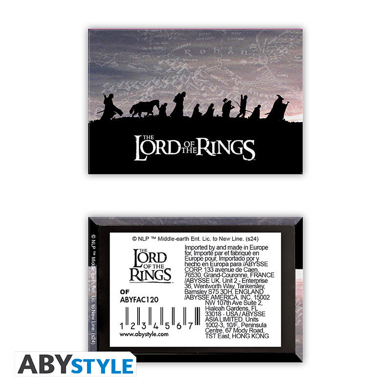 Lord of the Rings Magneet Fellowship of the Ring ABYstyle Papier 5.5x8cm
