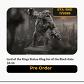 Lord of the Rings Statue Olog - hai of the Black Gate 14 cm - Fans Geek Storeproduct_typeWeta Workshop