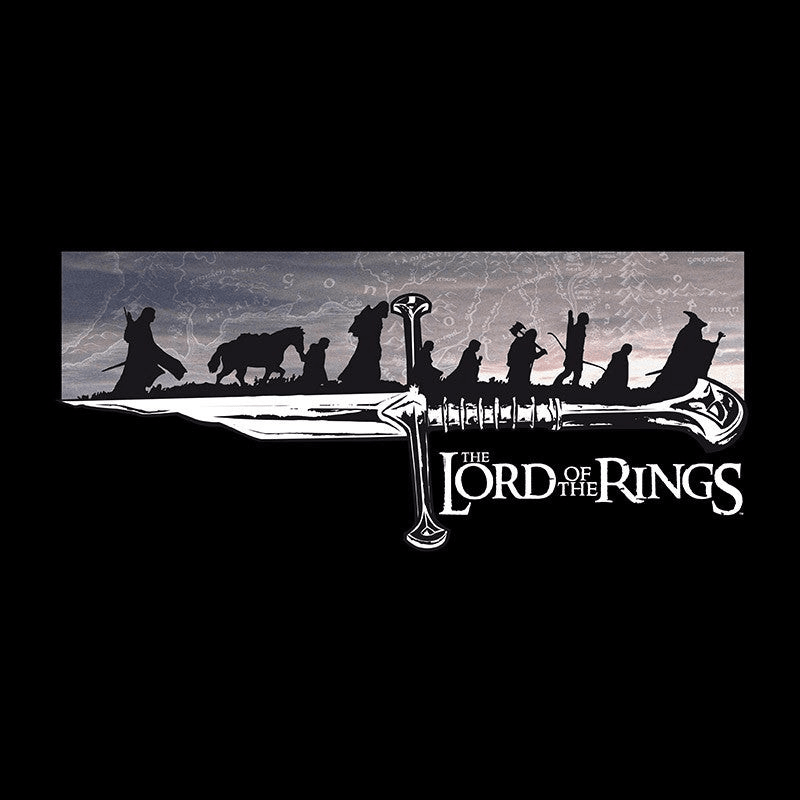 Lord of the Rings T-Shirt The Fellowship - Fans Geek Storeproduct_typeABYstyle