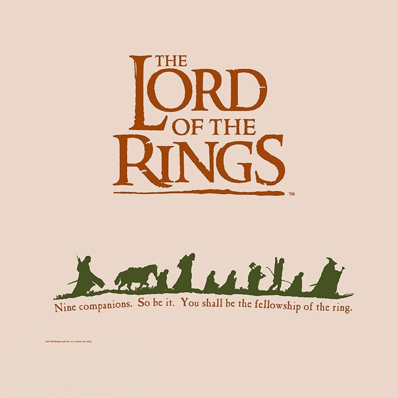 Lord of the Rings Tote Bag Fellowship - Fans Geek Storeproduct_typeGB eye