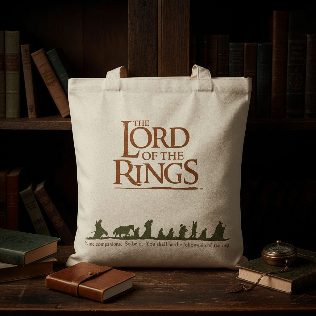 Lord of the Rings Tote Bag Fellowship - Fans Geek Storeproduct_typeGB eye