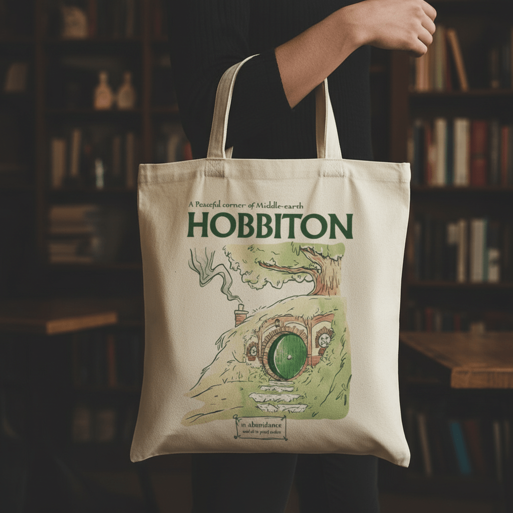 Lord of the Rings Tote Bag Hobbiton - Fans Geek Storeproduct_typeABYstyle