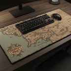Lord of the Rings XXL Muismat Fellowship Travels - Fans Geek Storeproduct_typeABYstyle